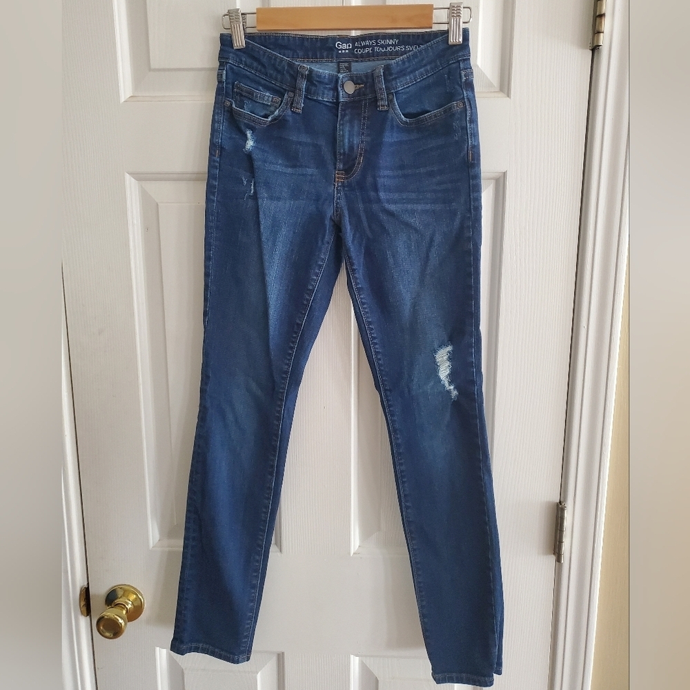 Gap Womens Always skinny jeans size 0 - 25